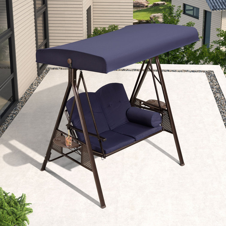 Red Barrel Studio® Brentley Porch Swing with Canopy & Reviews Wayfair